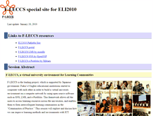 Tablet Screenshot of eli2010.f-leccs.jp